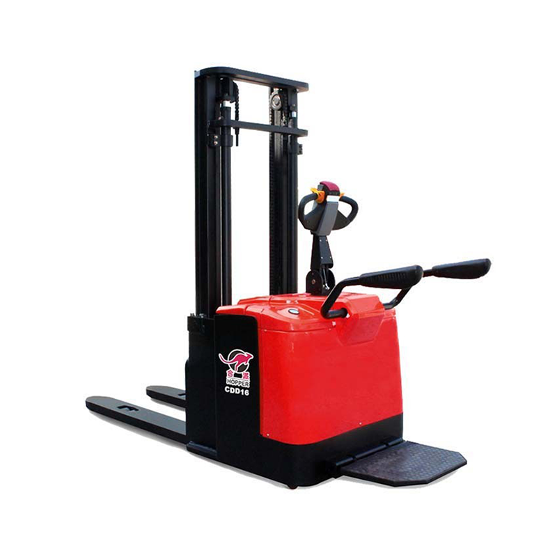 1.5T-2.0T Stand-on Full Electric Pallet Stacker CDD16